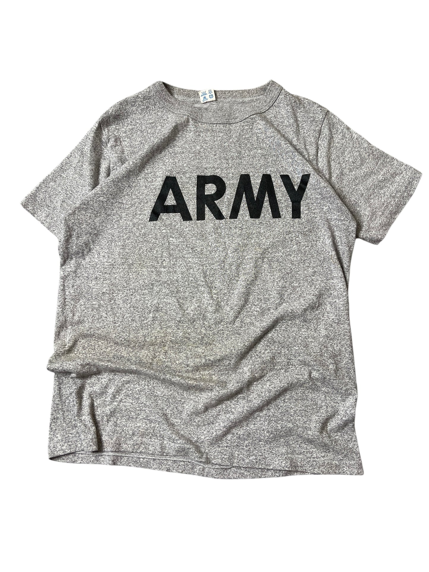 (L) 80S ARMY CHAMPION SHIRT