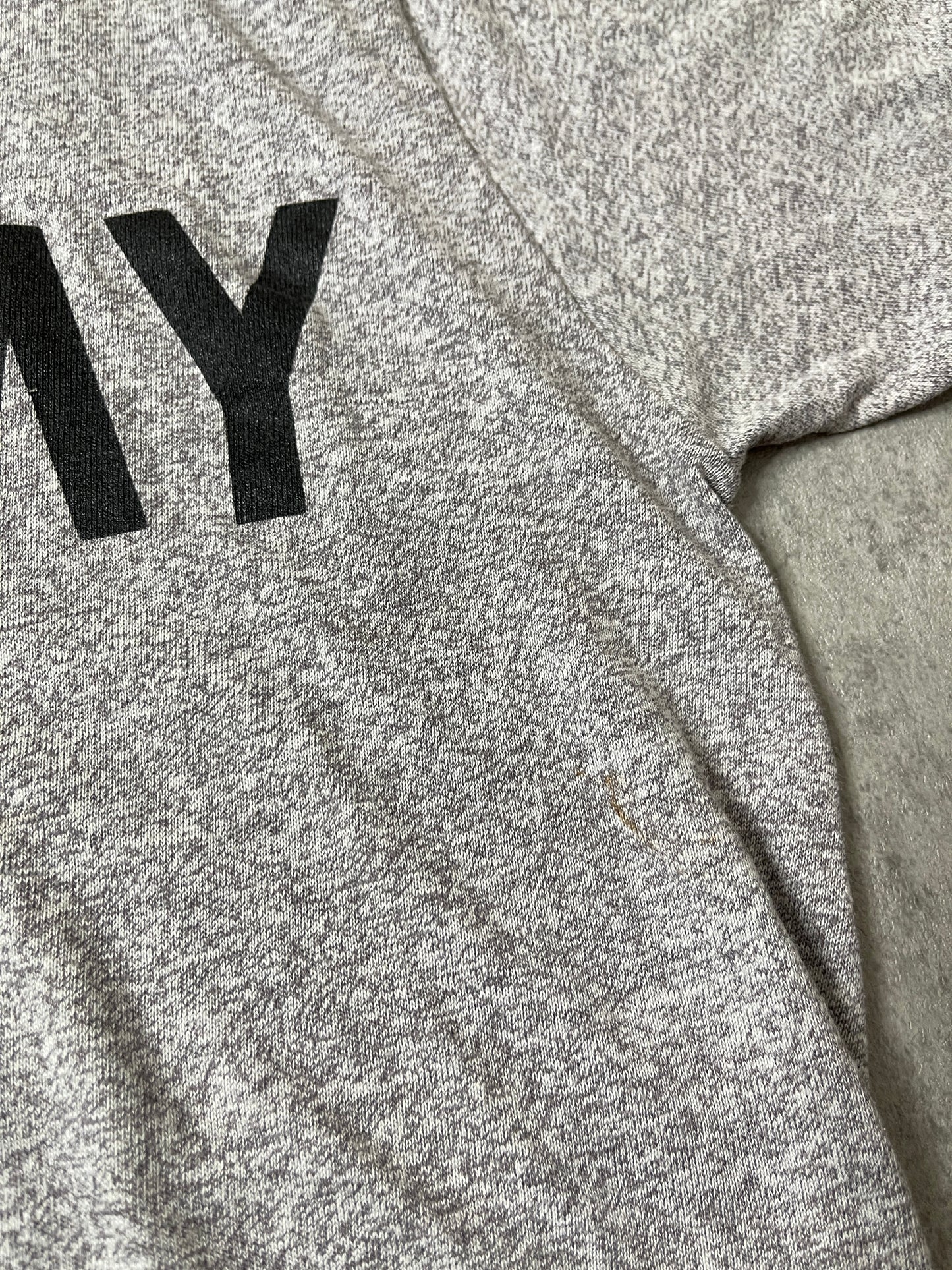 (L) 80S ARMY CHAMPION SHIRT