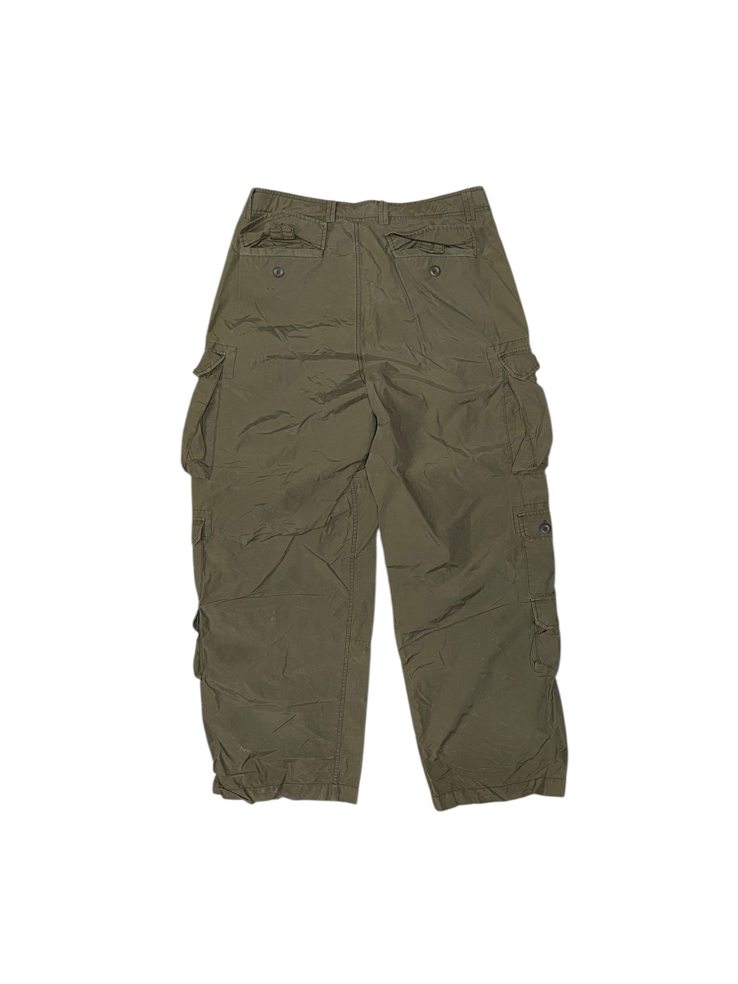 (L) Vintage Y2K old baggy army cargo pants