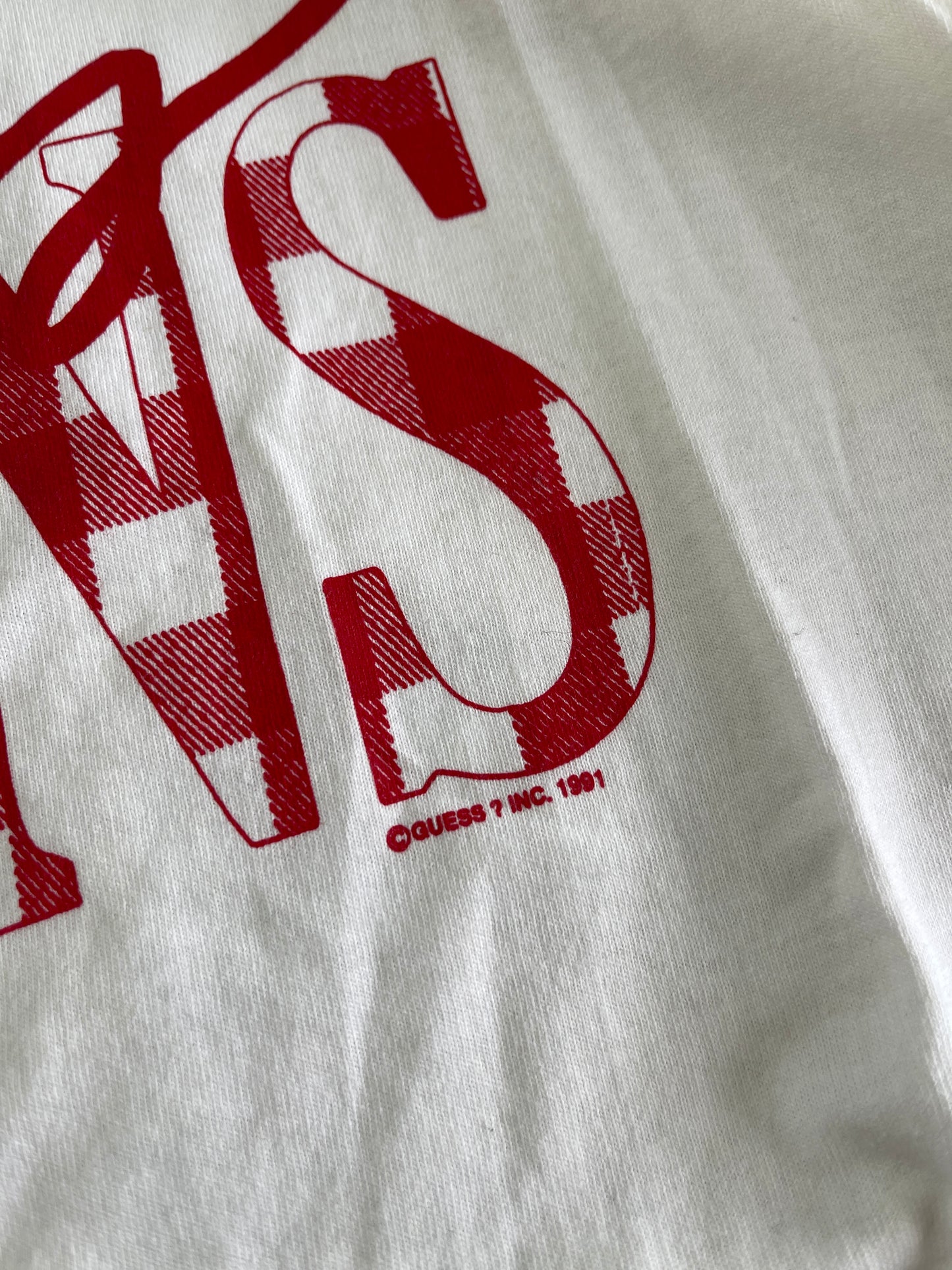 (L) Vintage 90s guess shirt
