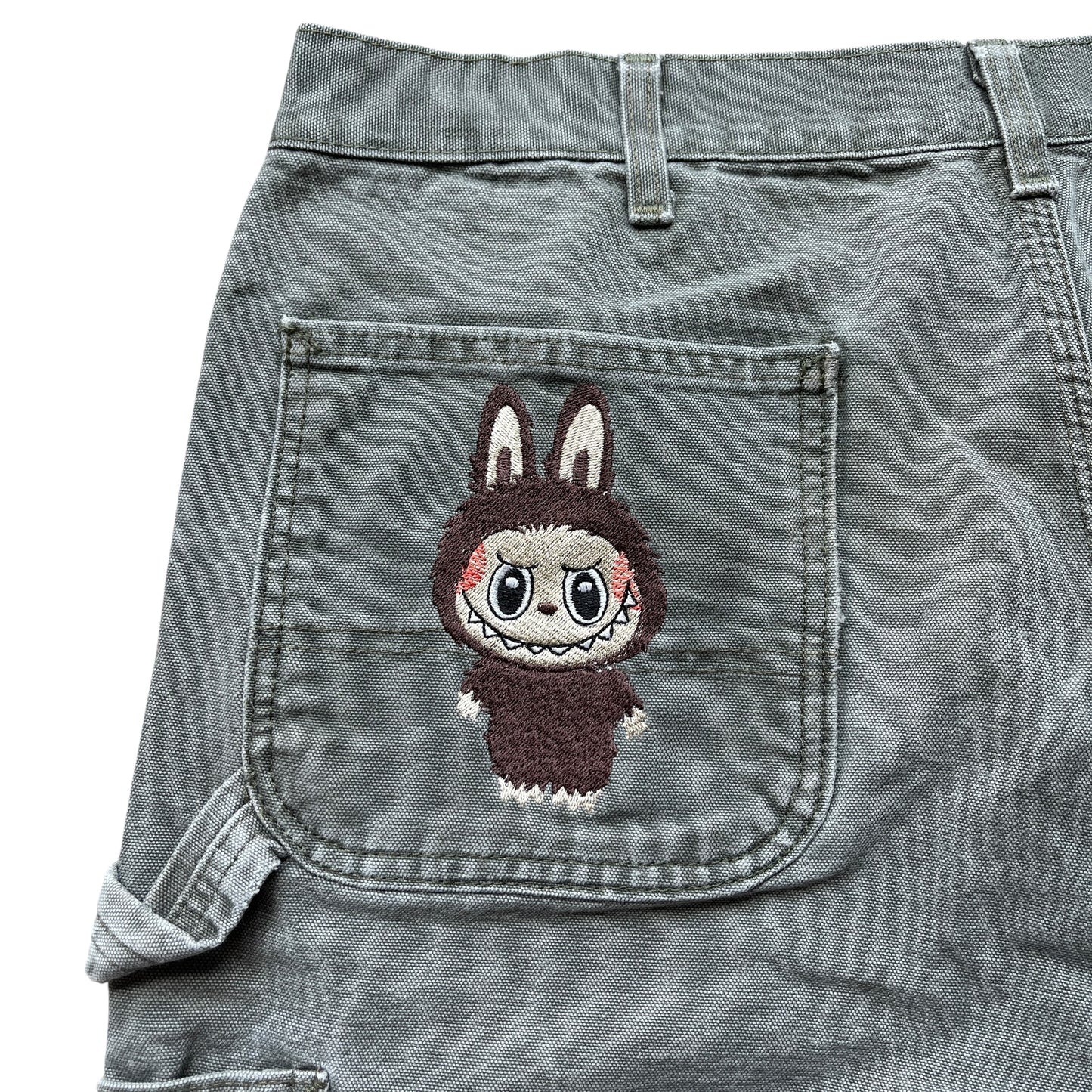 (36X34) LABUBU CARHARTT CARPENTER PANTS