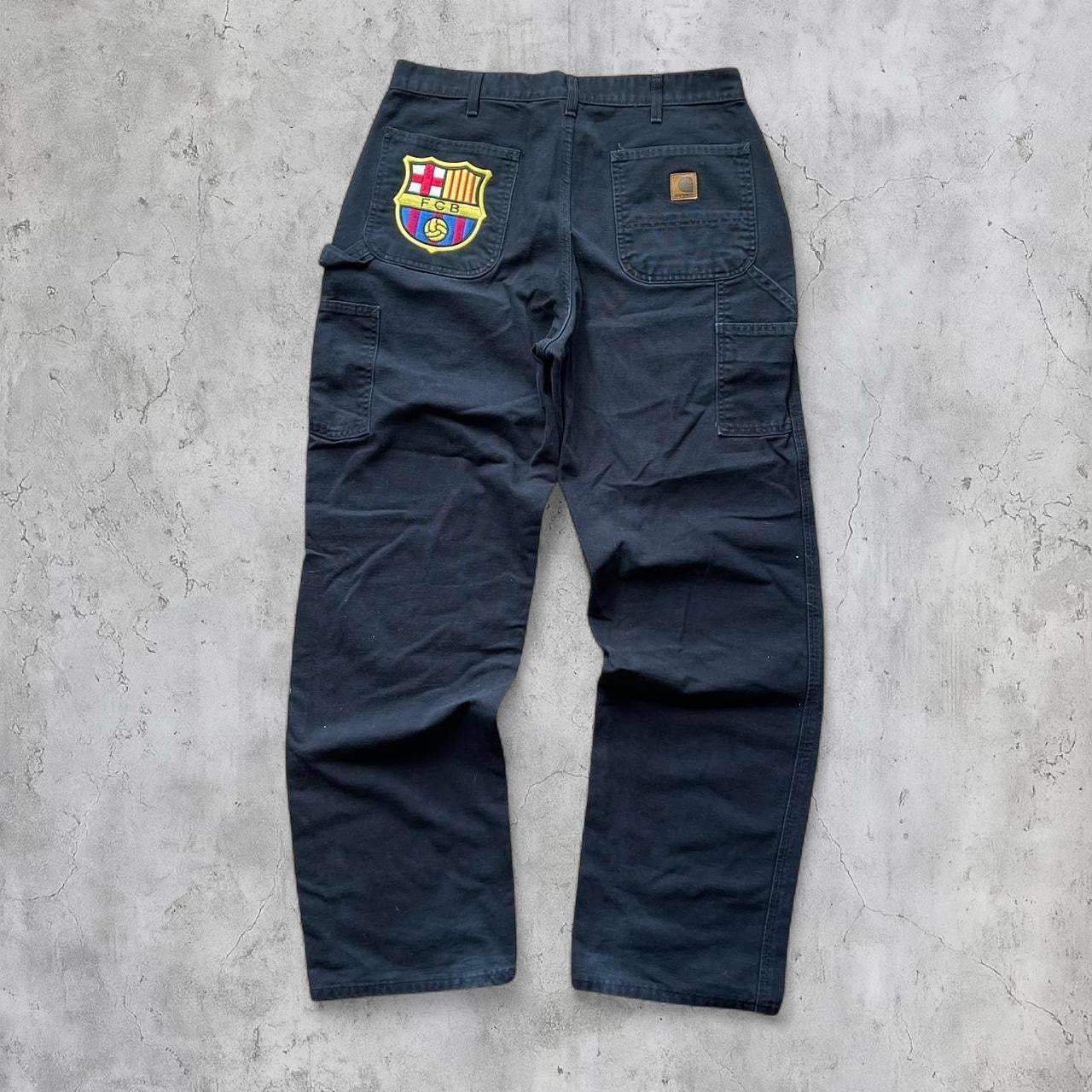 (36) BARCELONA FC CARHARTT PANTS