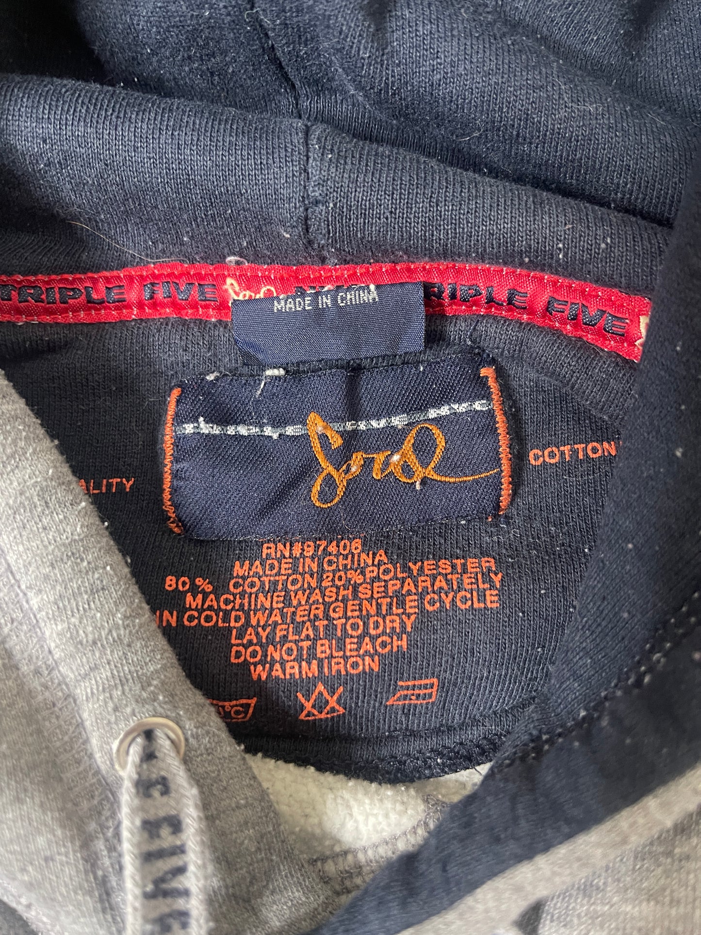 (L) Y2K TRIPLE 5 SOUL HOODIE