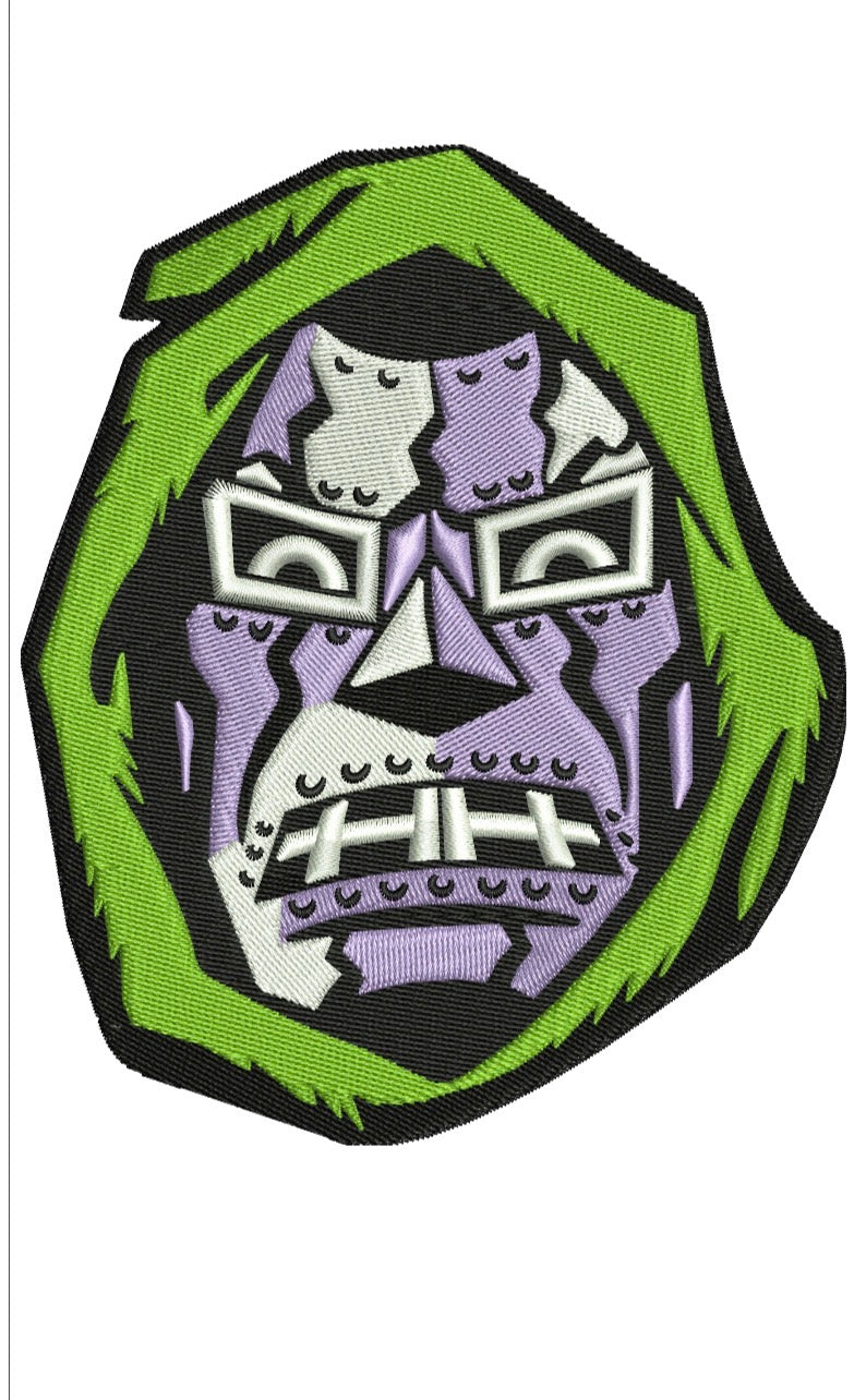 DOOM EMBROIDERY DESIGN