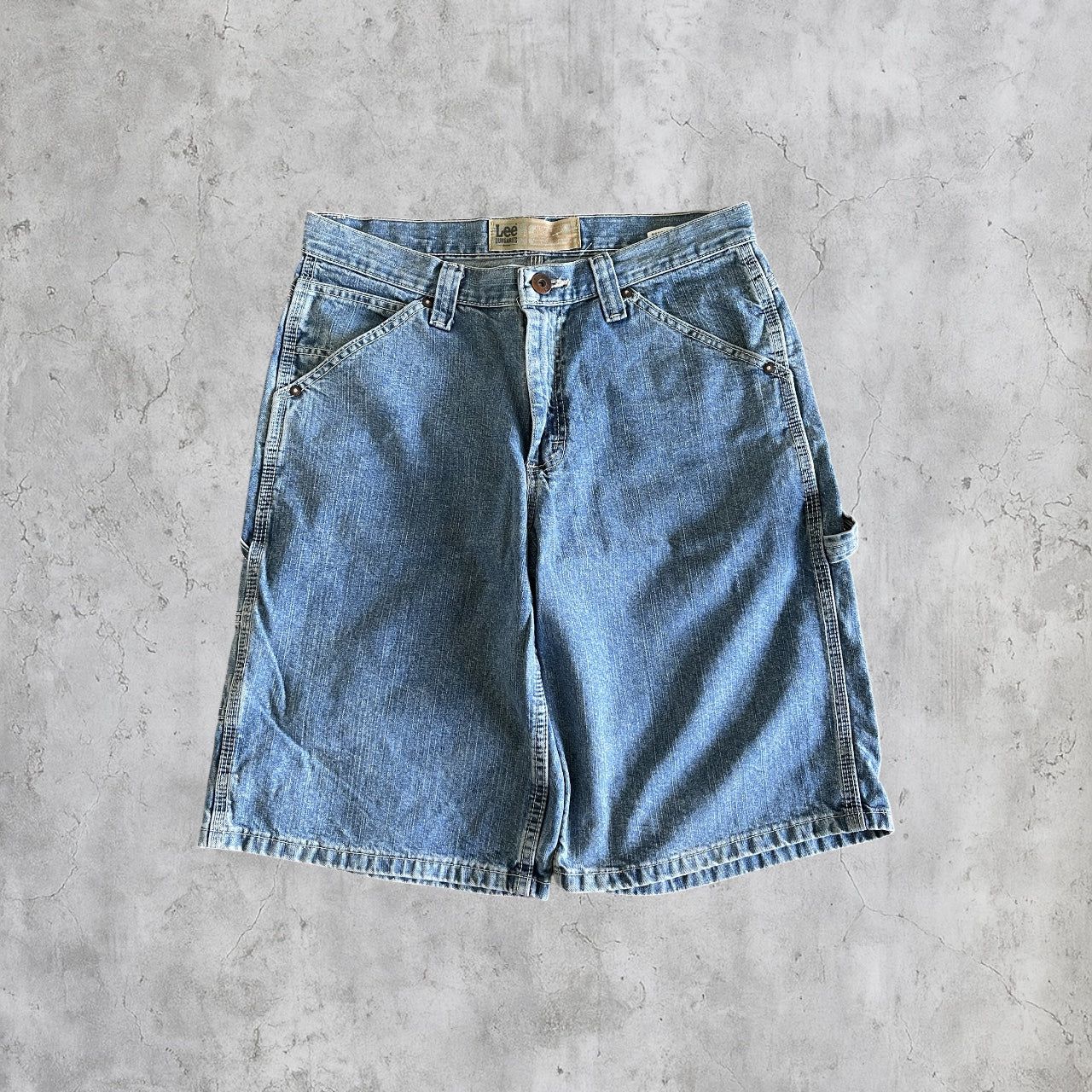 (31) SPIDER-MAN EMBROIDERED JORTS