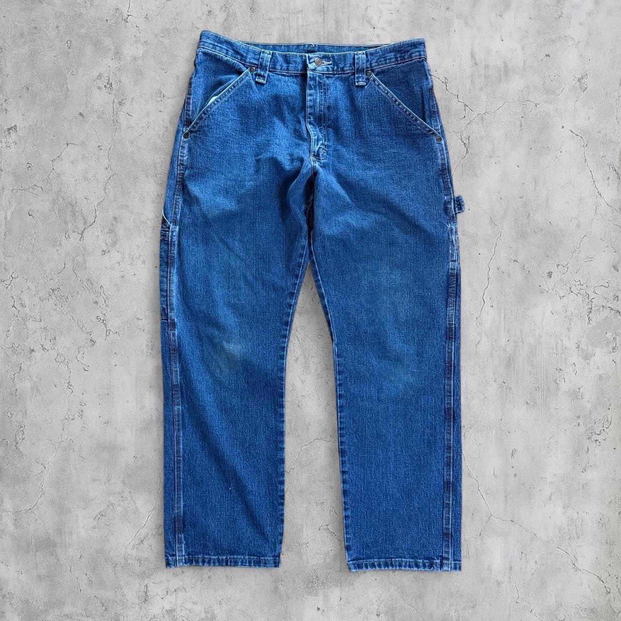 (32X30) spider man embroidered jeans