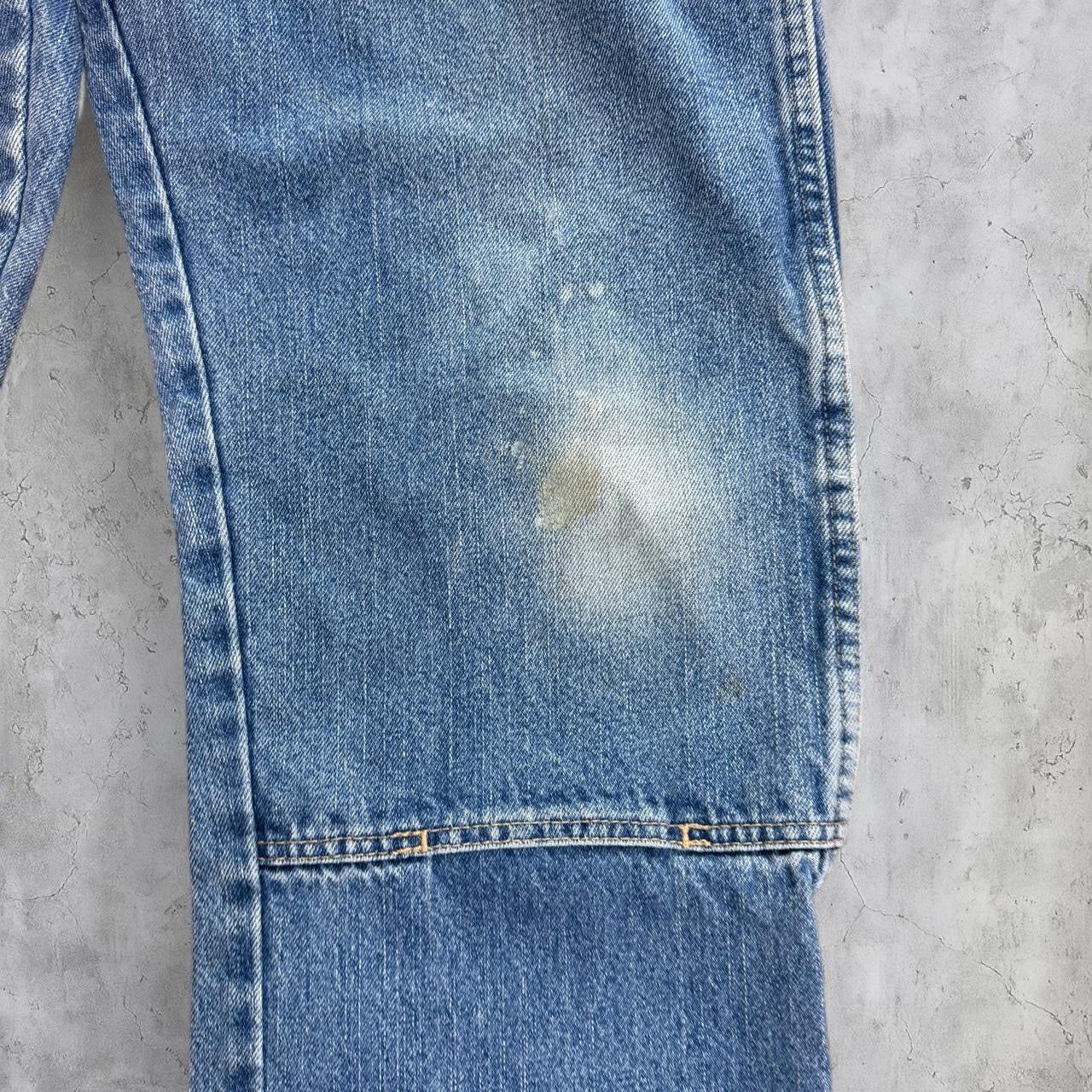 (34X30) Dickies double knee embroidered spider man jeans