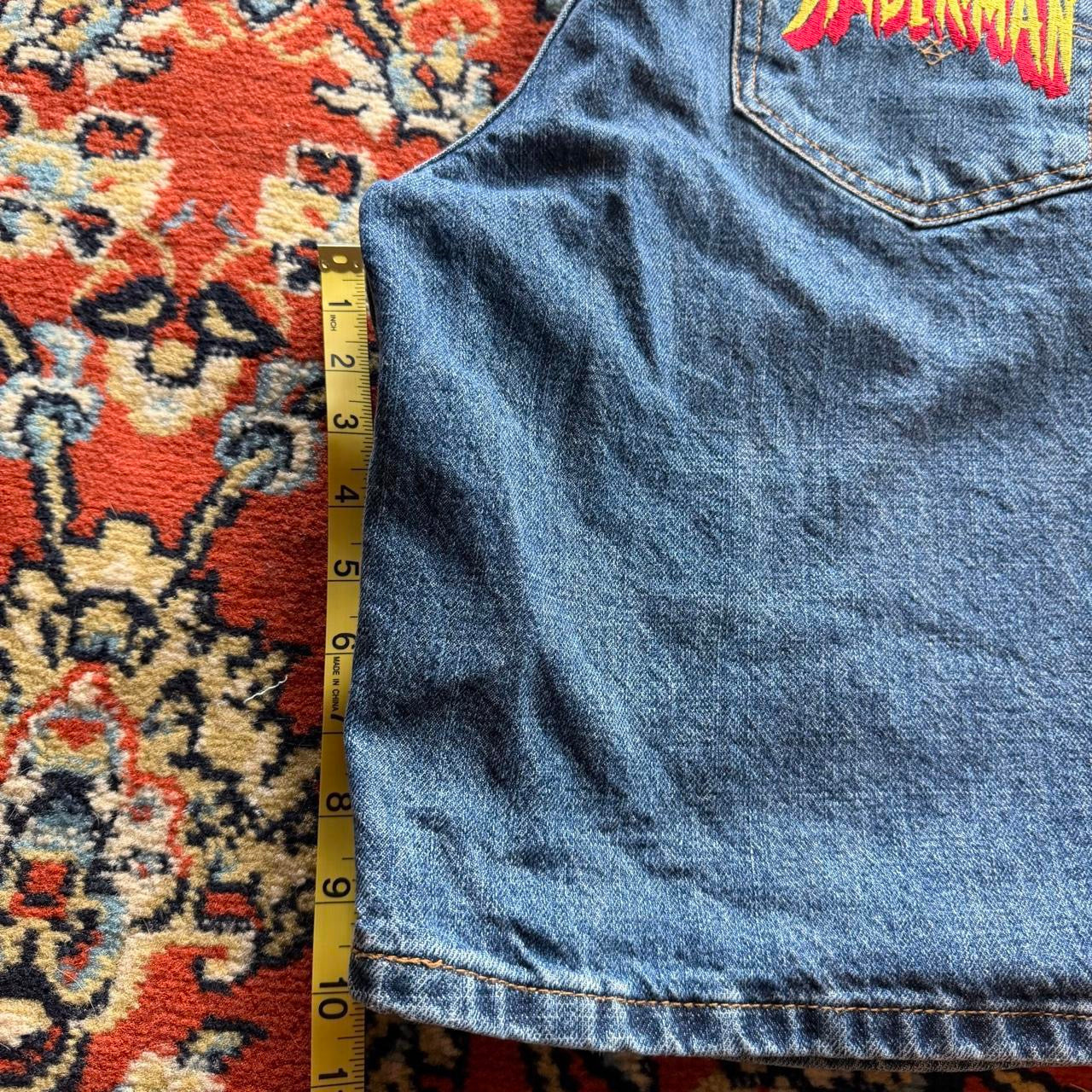 (38) dead Spider-Man jorts