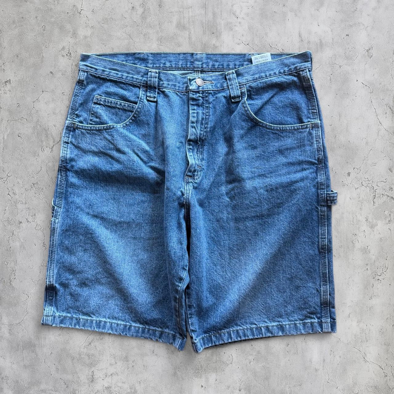 (36) soul eater embroidered jorts