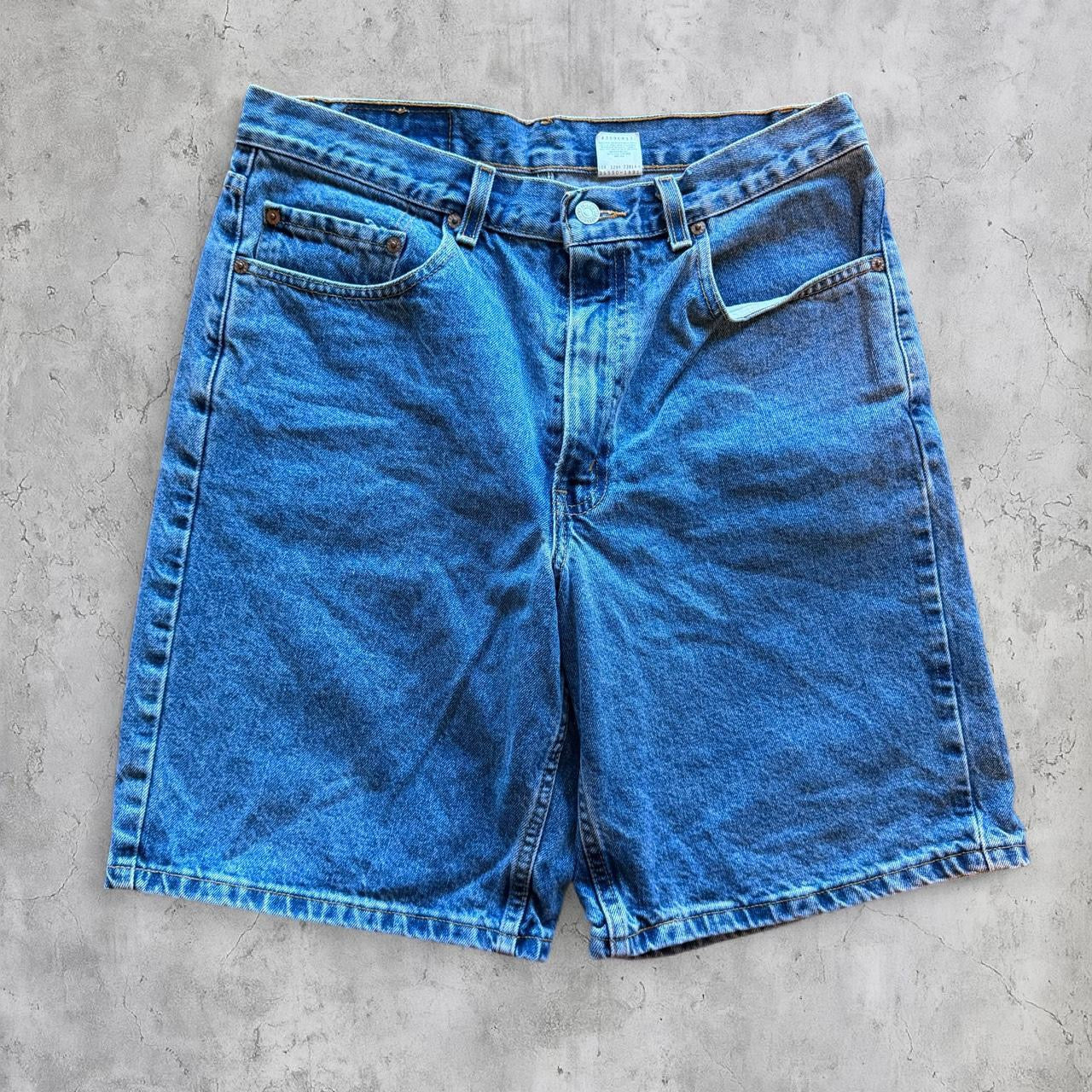 (34) 2000s Levi’s Spider-Man embroidered jorts