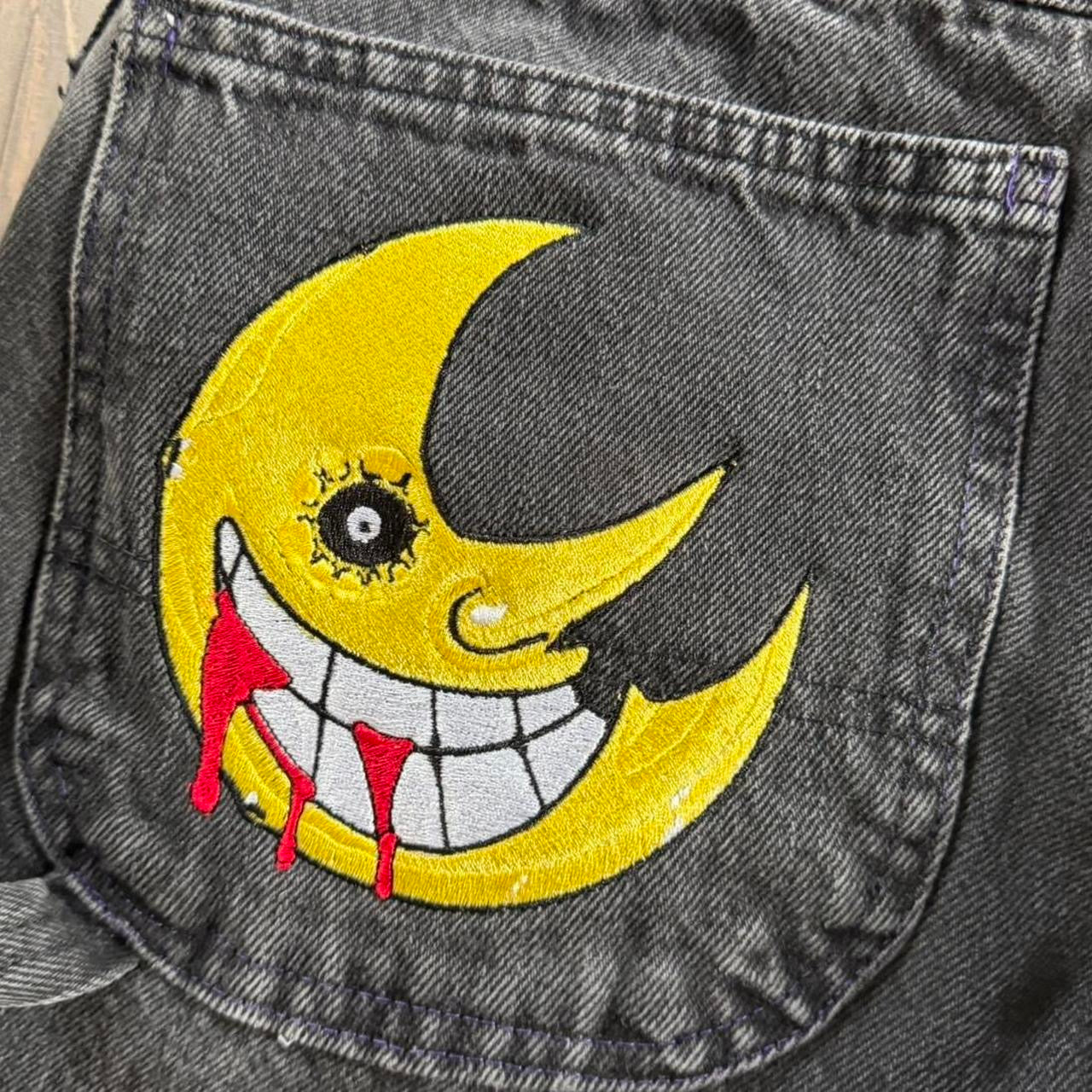 (34X32) soul eater jeans
