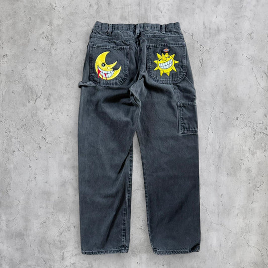 (34X32) soul eater jeans