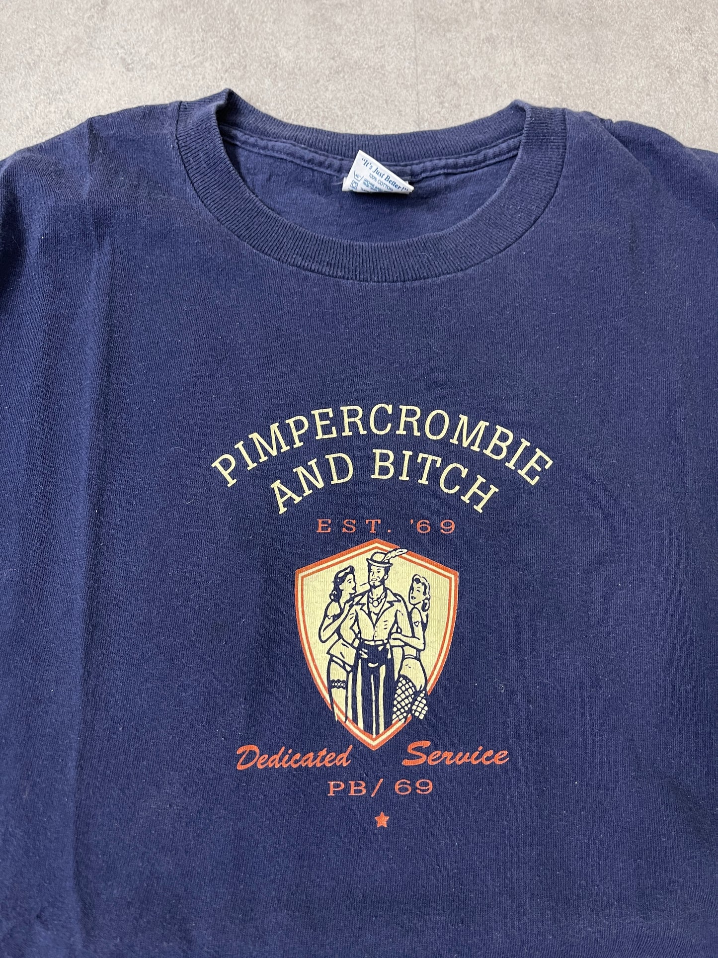 (L) 90S PIMPERCROMBIE PARODY SHIRT