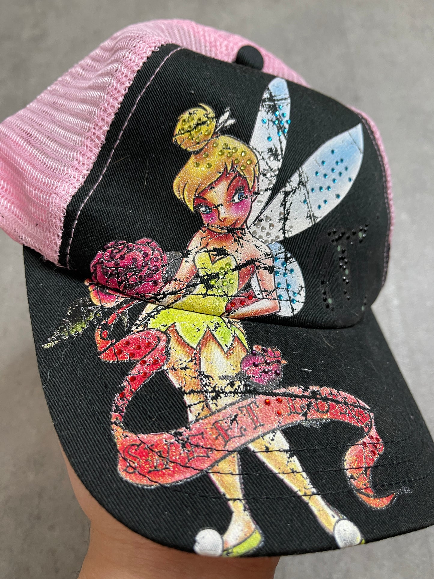 Y2K TINKER BELL HAT