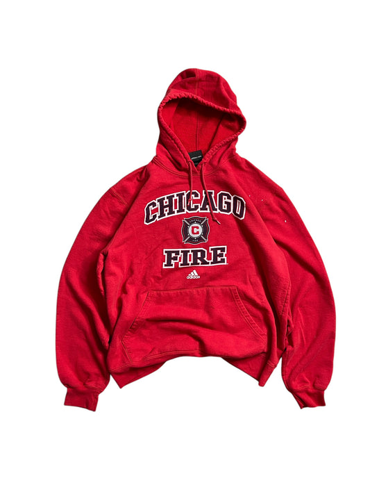(M) CHICAGO FIRE ADIDAS HOODIE