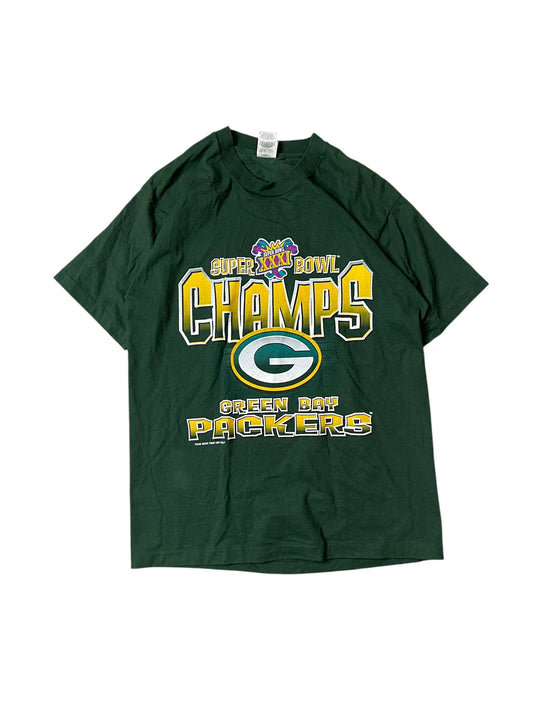 (L) 90S GREEN BAY PACKERS SUPERBOWL SHIRT