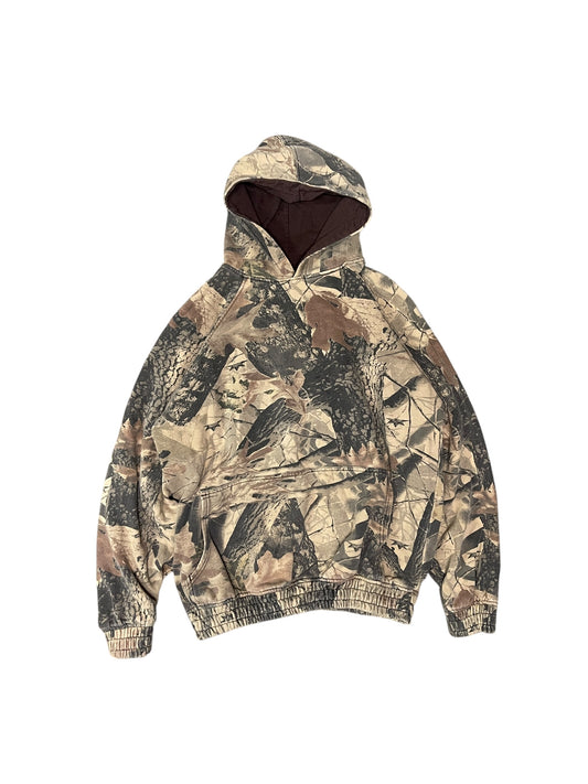 (M) 2000s CAMO HOODIE