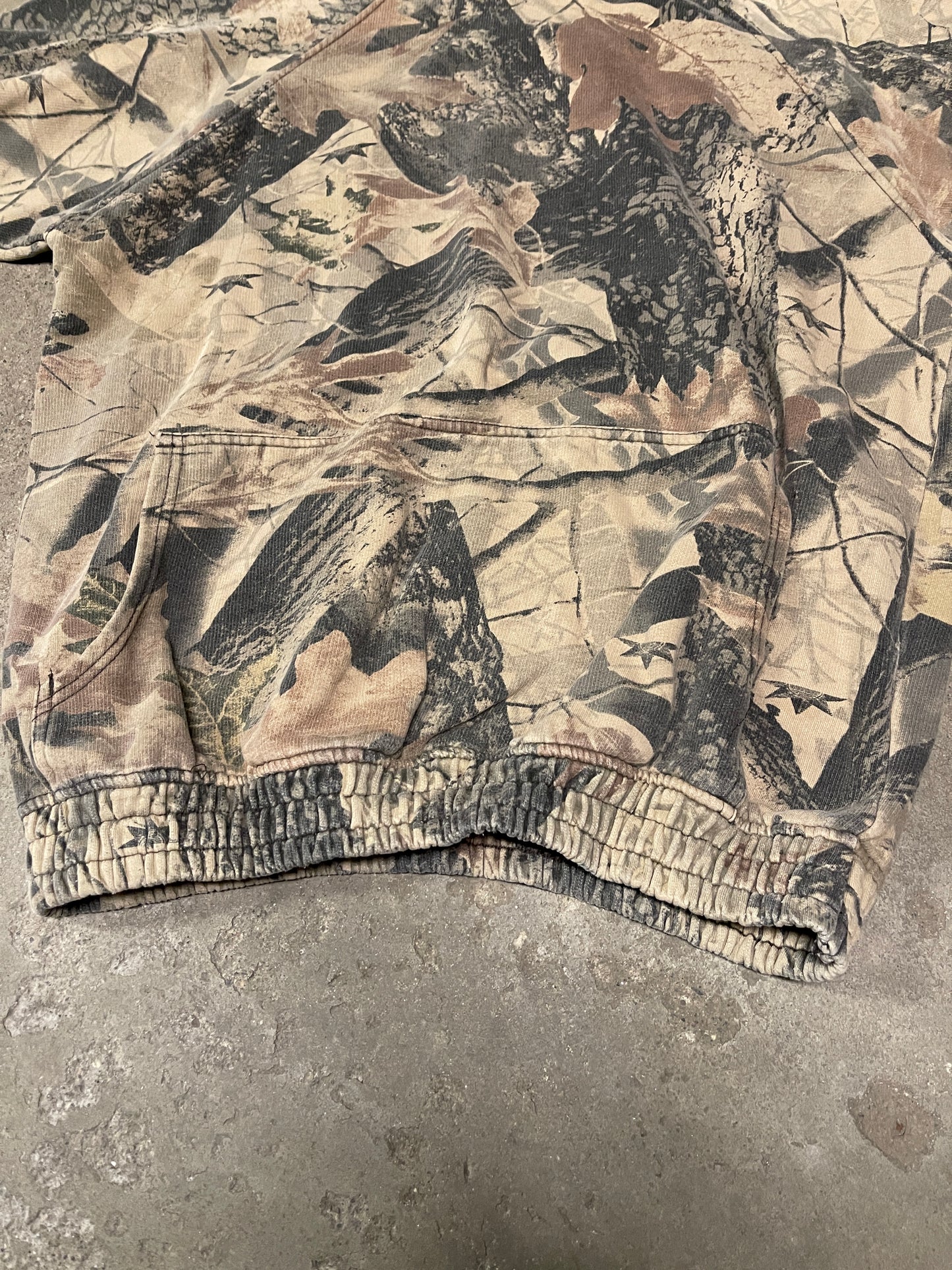 (M) 2000s CAMO HOODIE