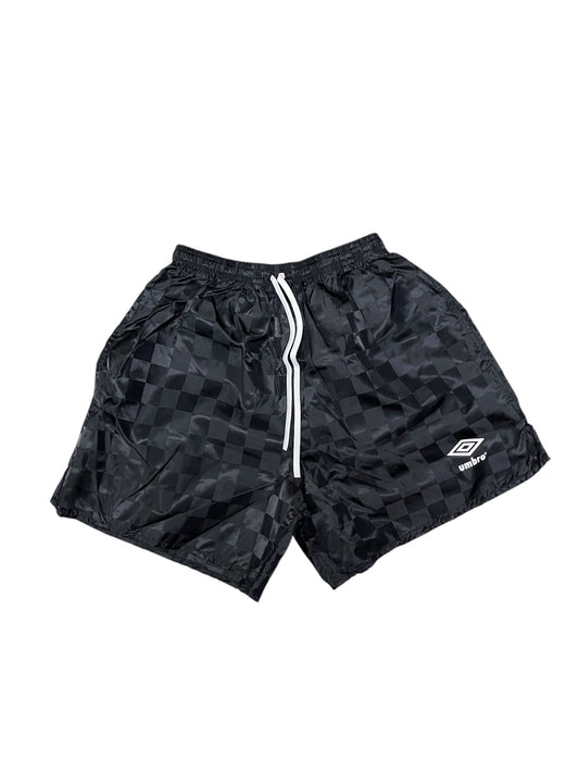 (L) Vintage 90s Umbro checkered shorts