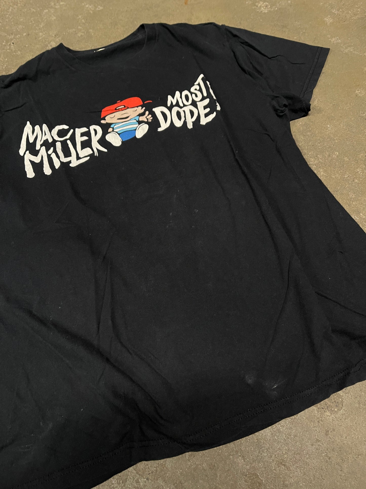(L) Mac miller most dope shirt