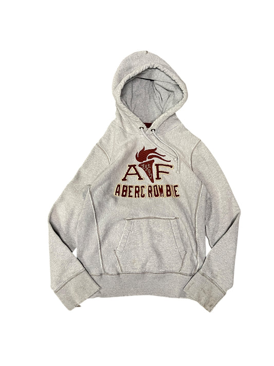 (S) Y2K Abercrombie reverse weave hoodie