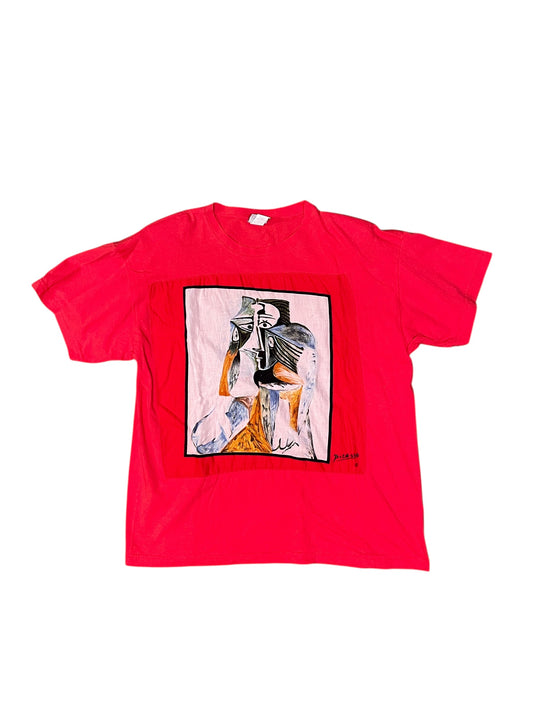 (XL) Vintage 90s Picasso art shirt