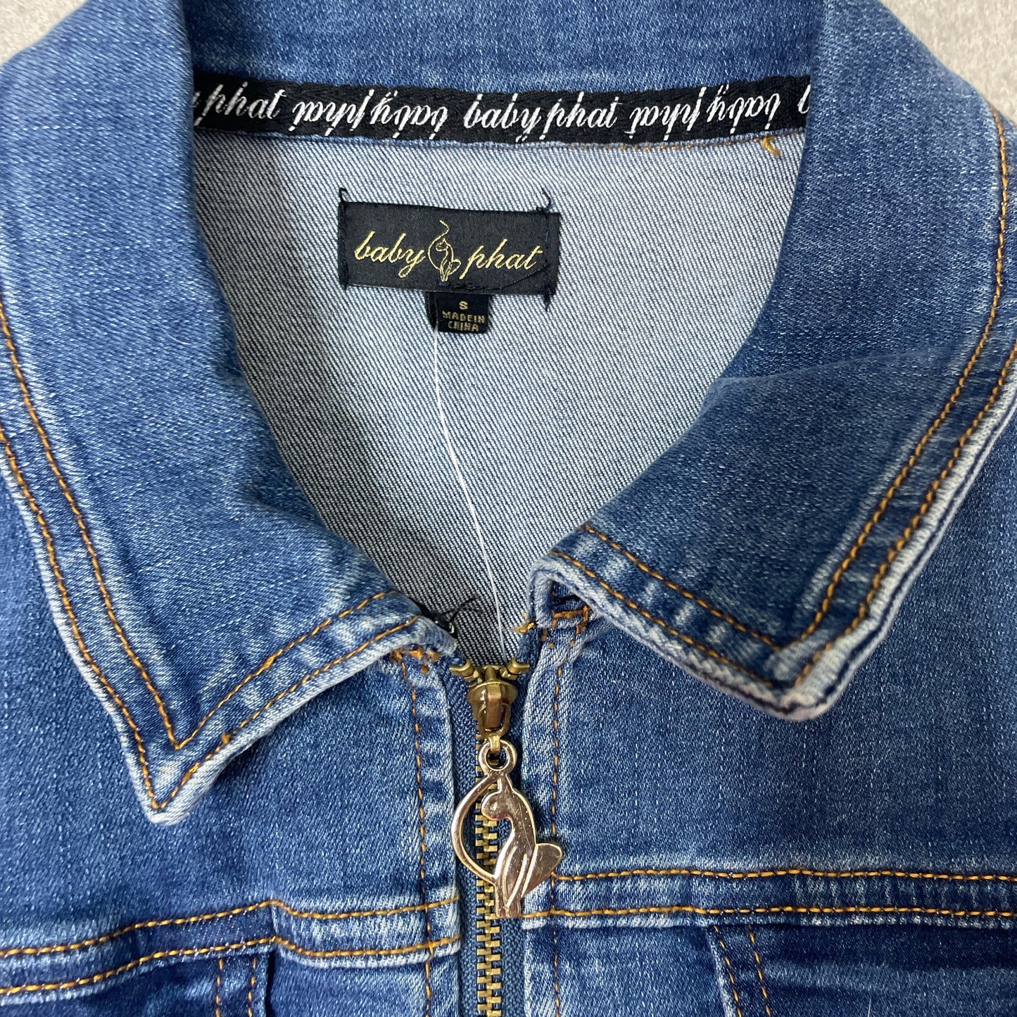 Baby Phat Denim Shirt Dress