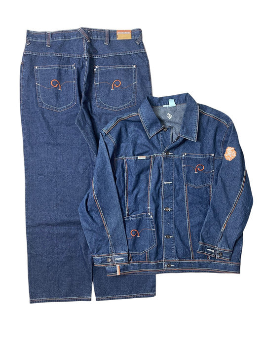 (L) ROCAWEAR DENIM SET