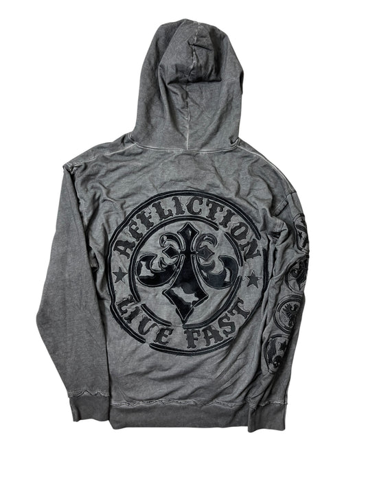 (M) Y2K AFFLICTION HOODIE