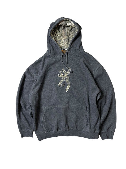 (XXL) 2000s BROWNING HOODIE