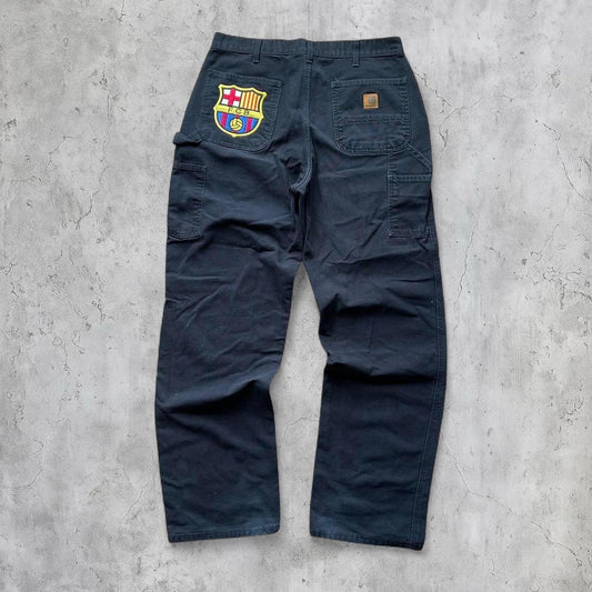 (36) BARCELONA FC CARHARTT PANTS