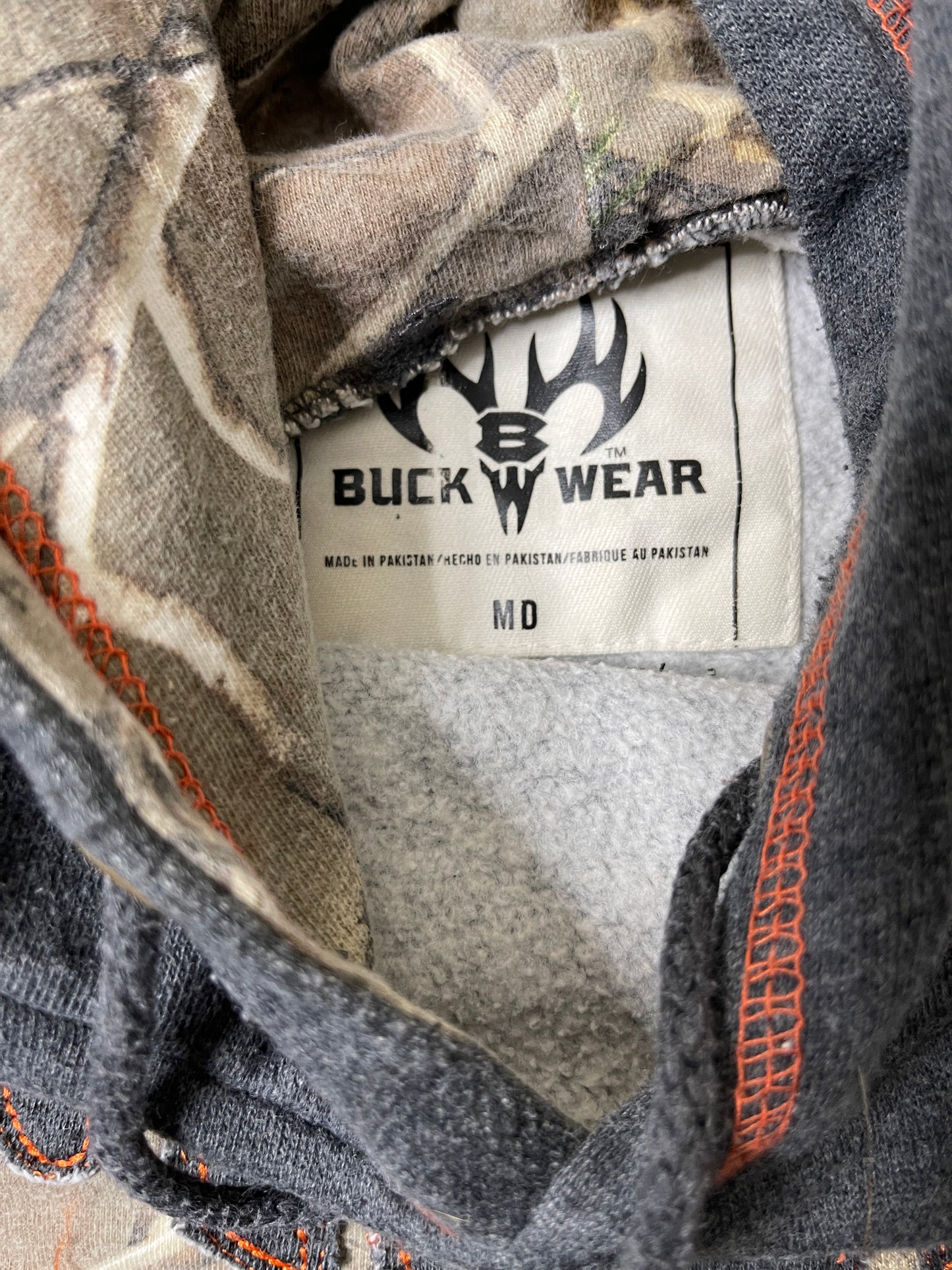 (M) 2000s BUCK WEAR HOODIE