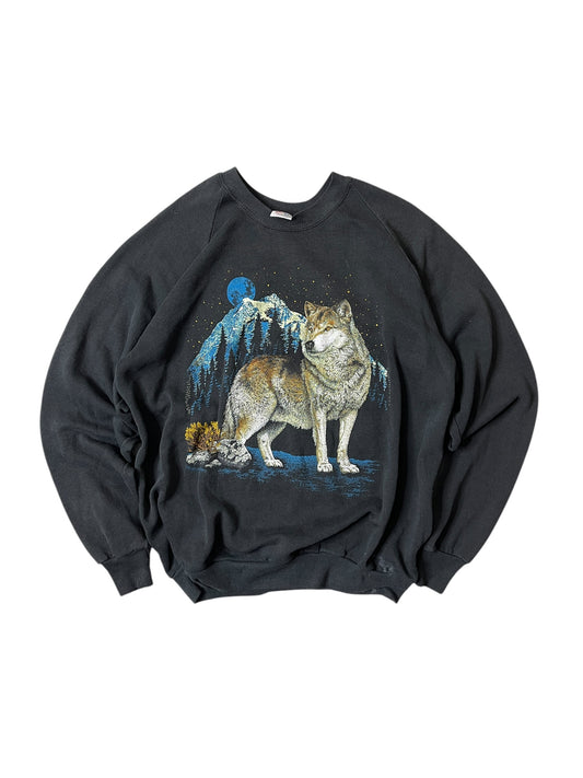 (XL) 90S WOLF SWEATSHIRT