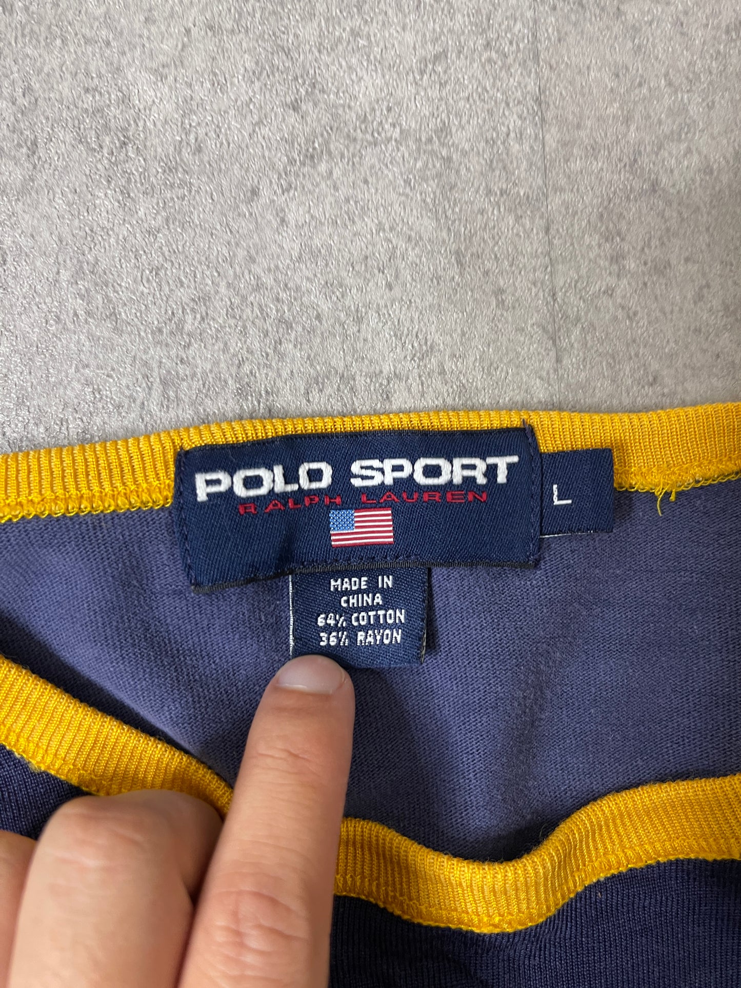 (L) 90S POLO SPORT SHIRT