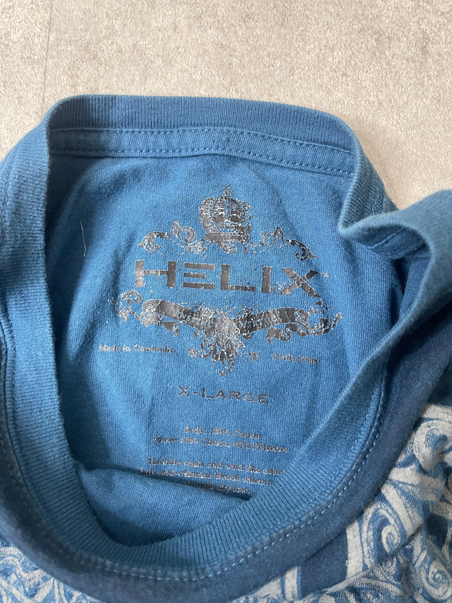 (XL) Y2K HELIX LONG SLEEVE