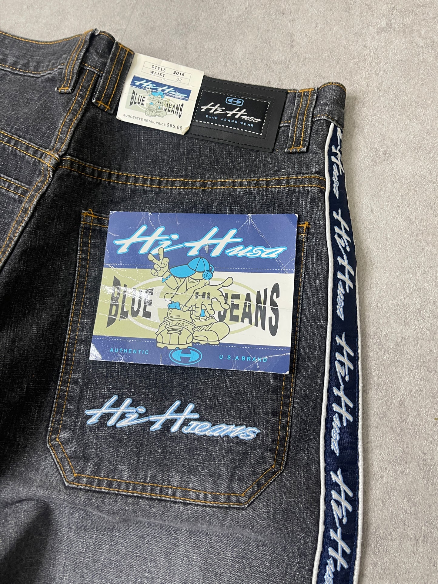 (32) NWT Y2K HI H USA JEANS