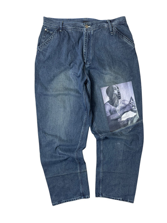 (40X34) Y2K TUPAC JEANS