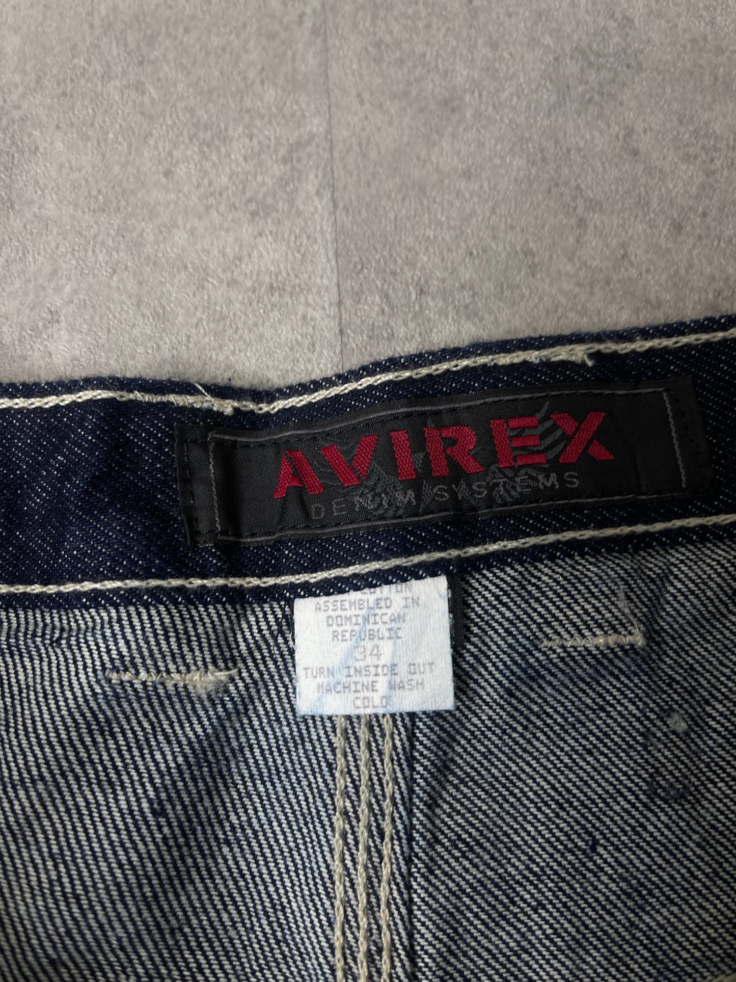 (34) NWT Y2K AVIREX CARPENTER JEANS