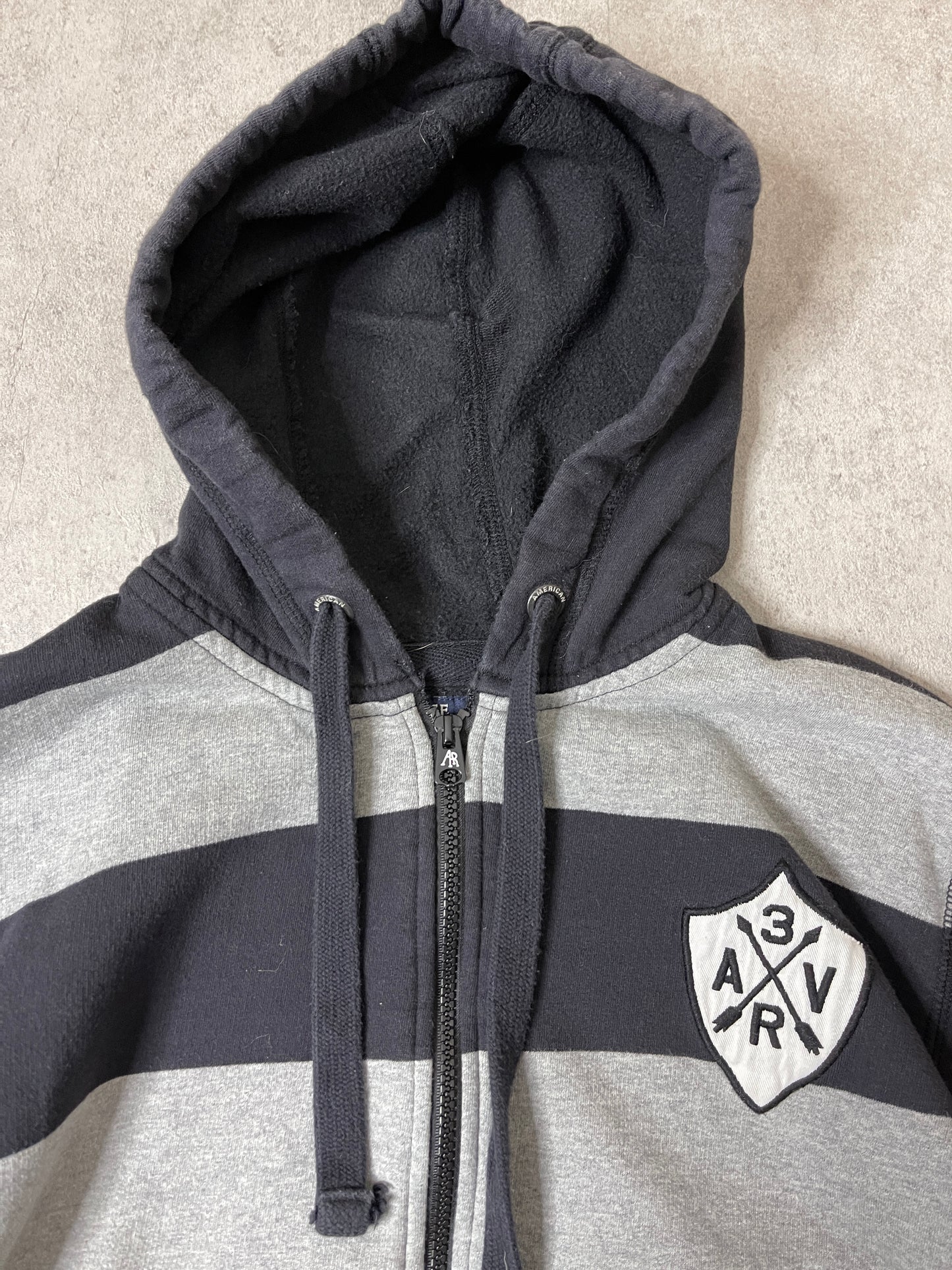 (L) Y2K STRIPE HOODIE