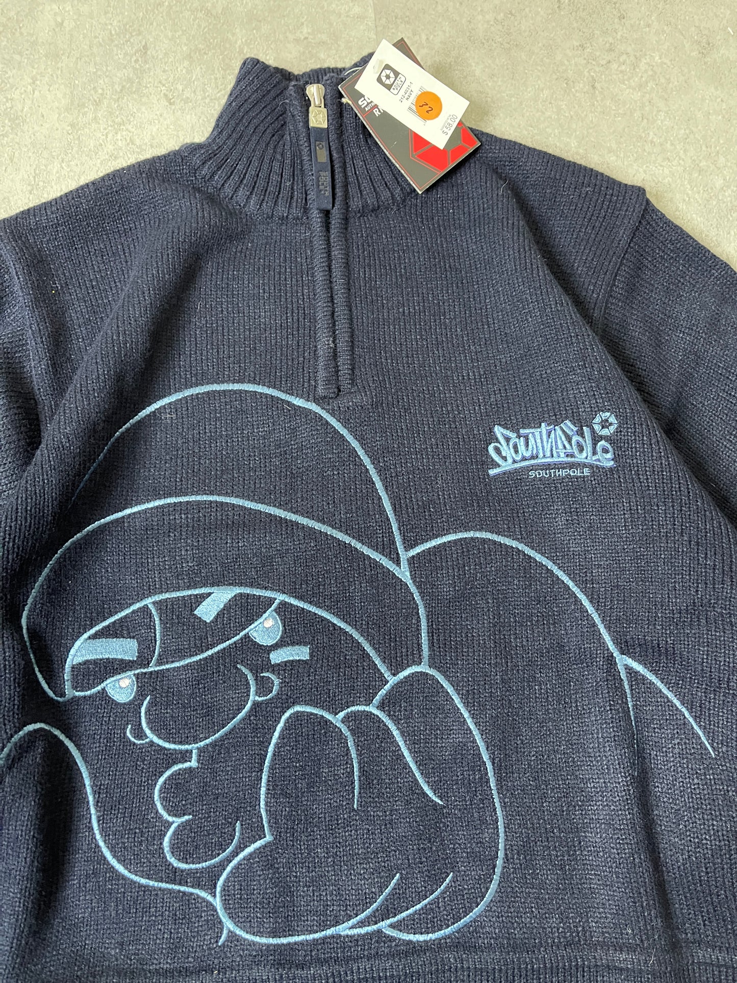 (M) Y2K SOUTHPOLE B BOY SWEATER