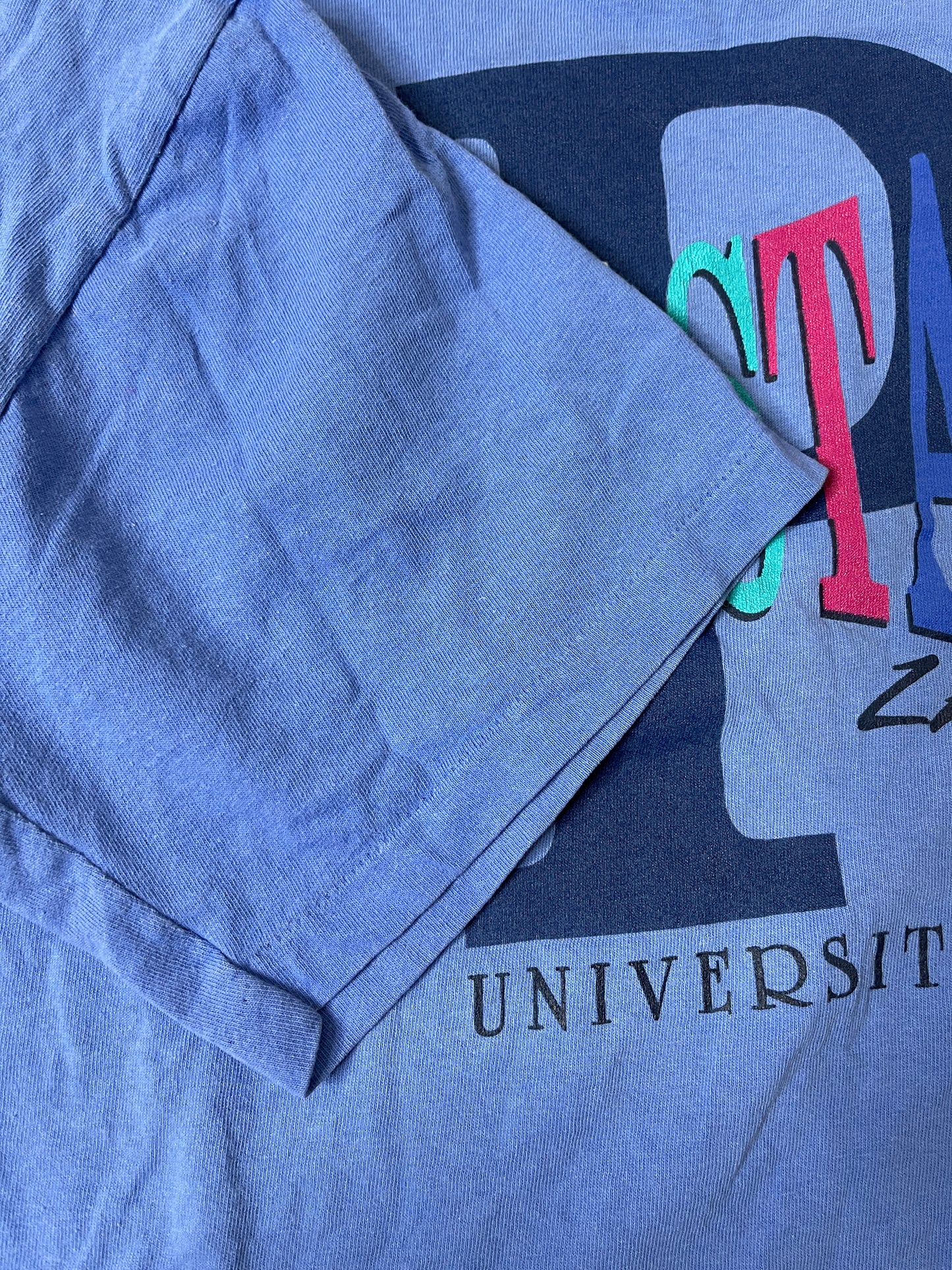 (S/M) 90S PENN STATE UNIVERSITY CROPPED SHIRT