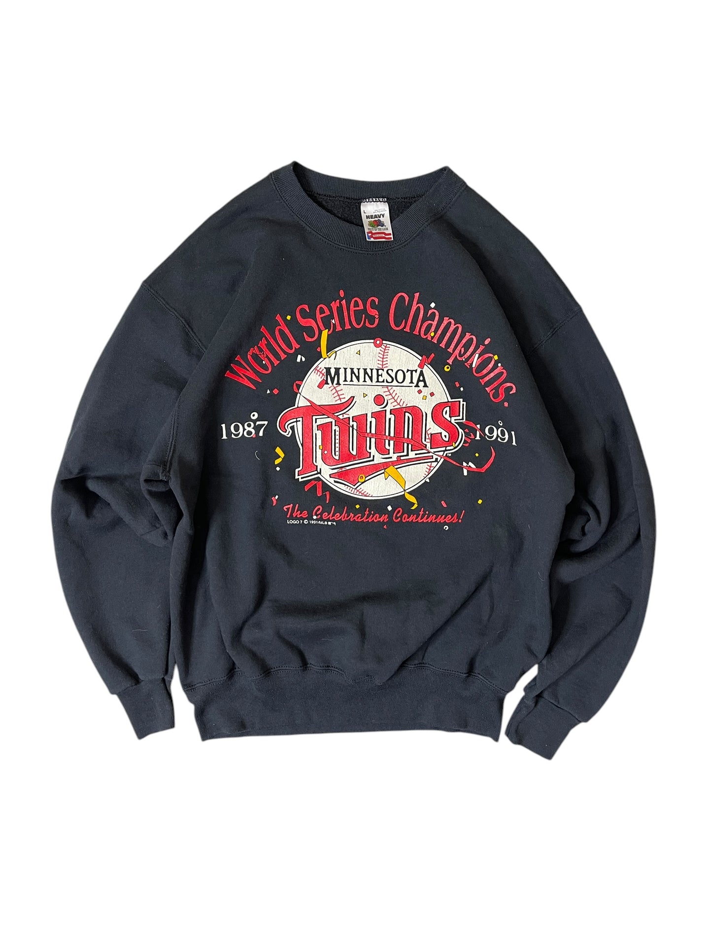 (L) 90S MINNESOTA TWINS SWEATSHIRT