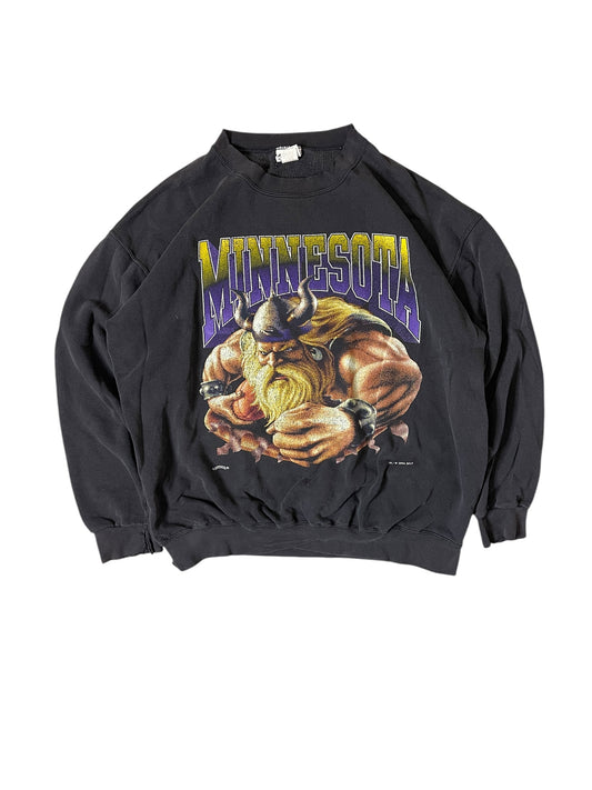 (XL) 90S MINNESOTA VIKINGS SWEATSHIRT