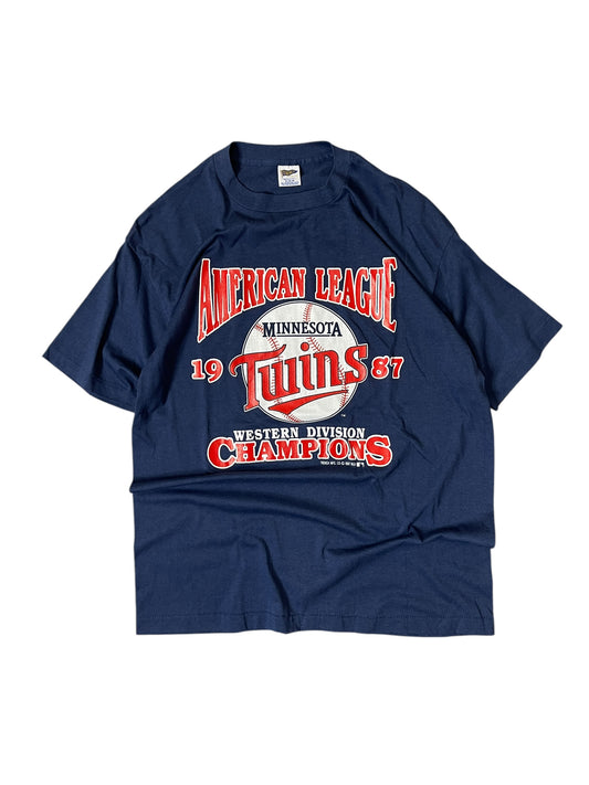 (XL) 80S MINNESOTA TWINS SHIRT