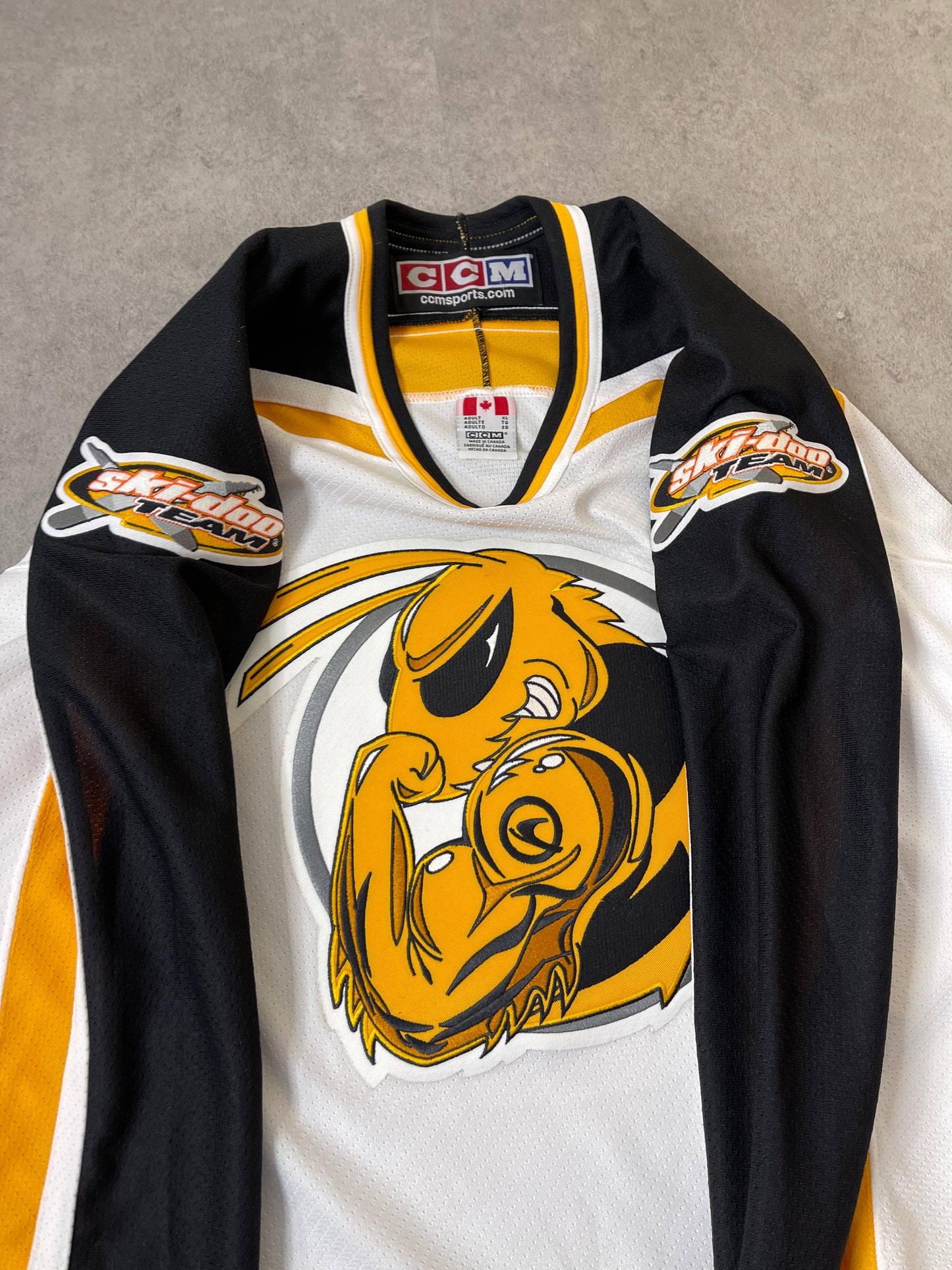 (XL) 90S SKI DOO TEAM HOCKEY JERSEY