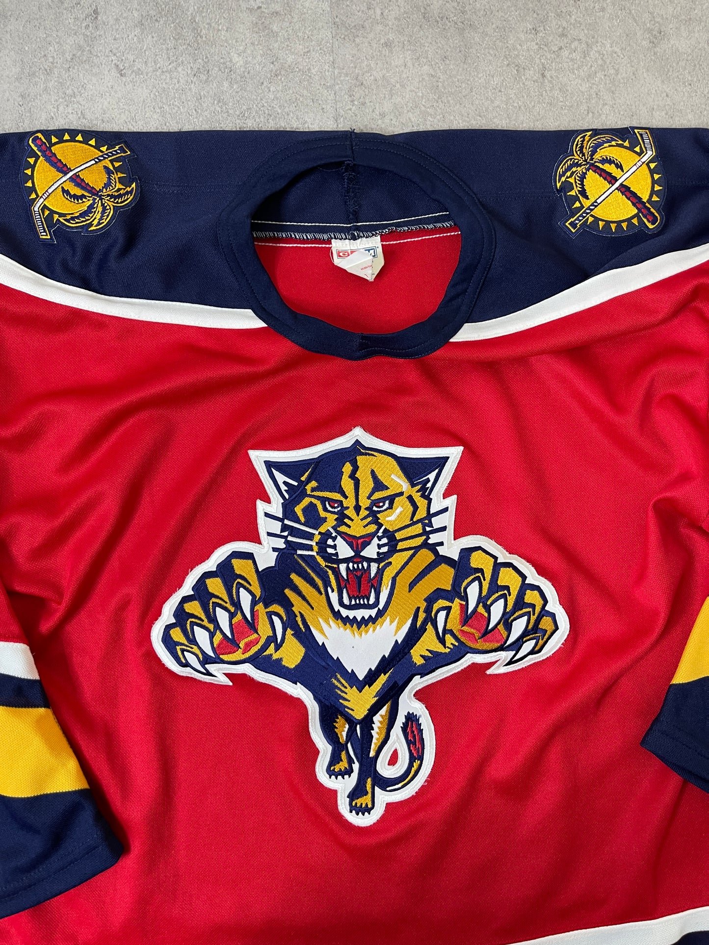 (L) 90S FLORIDA PANTHERS CCM JERSEY