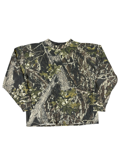 (XL) 90S CAMO LONG SLEEVE