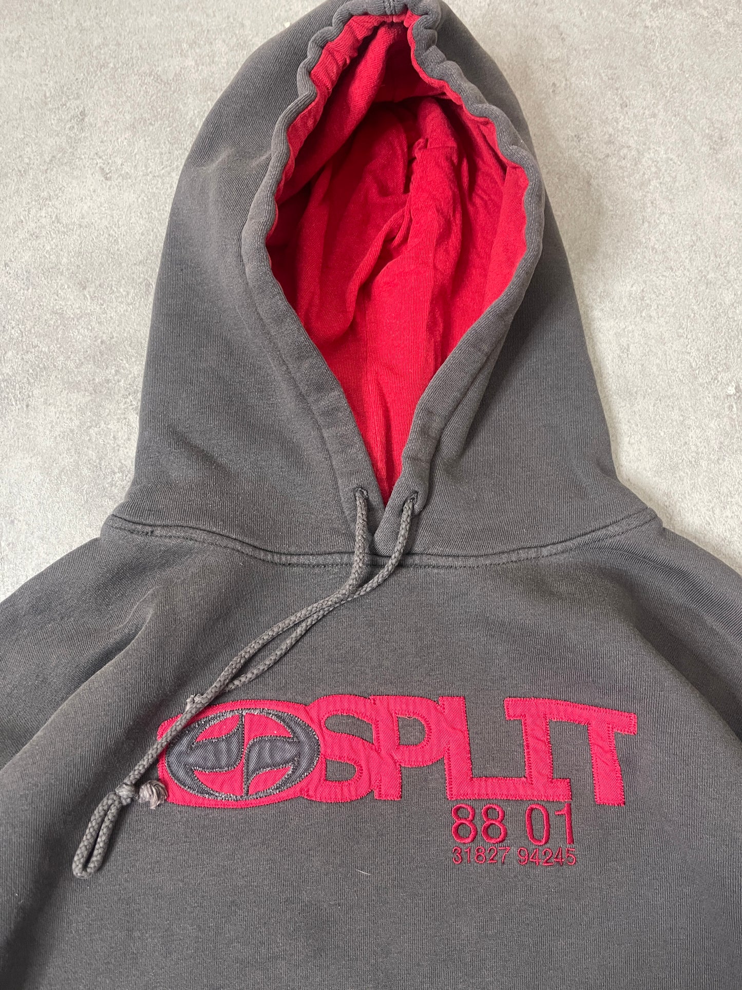 (XL) Y2K SPLIT HOODIE