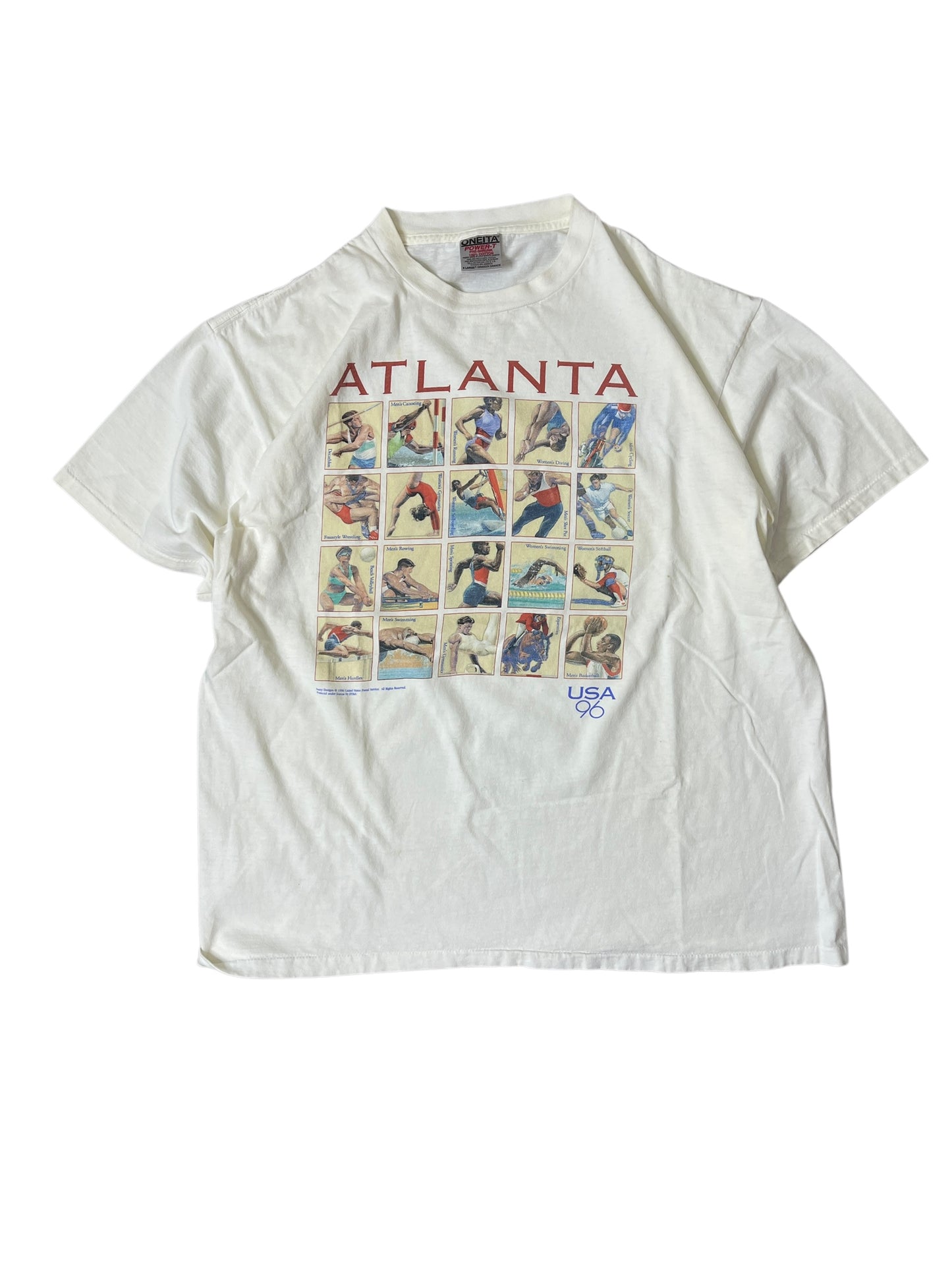 (XL) 90S ATLANTA OLYMPICS SHIRT