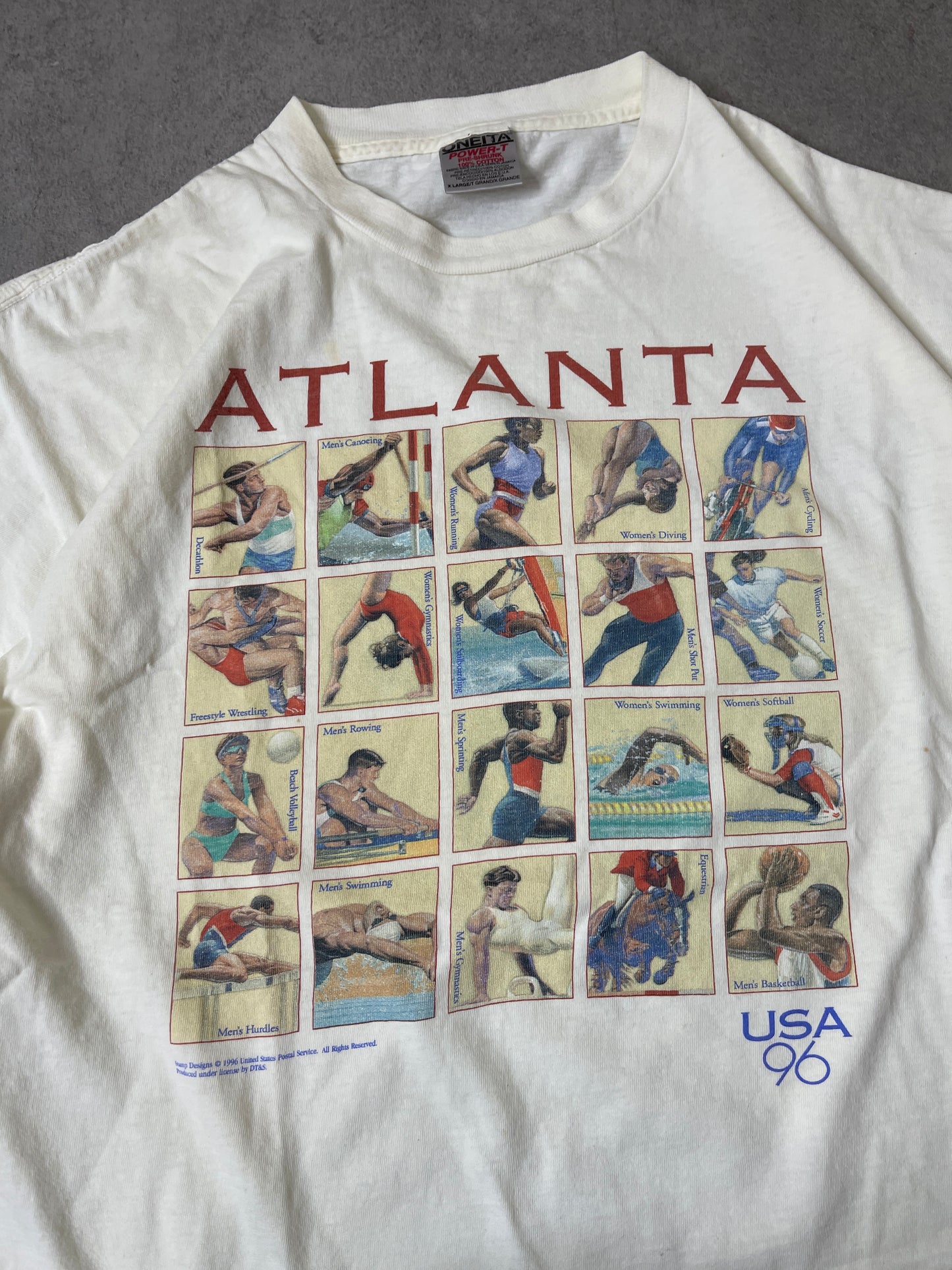 (XL) 90S ATLANTA OLYMPICS SHIRT